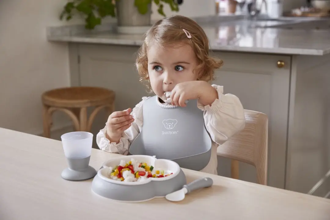 BabyBjörn Drinkbeker - 2x 100ml - Grijs