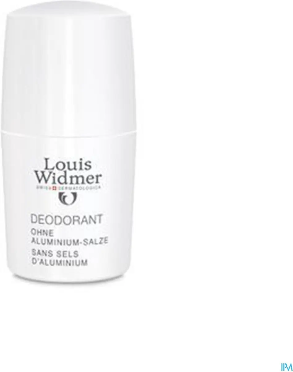 Louis Widmer Deo Crème Zonder Aluminium 40ml - 40 Stuks