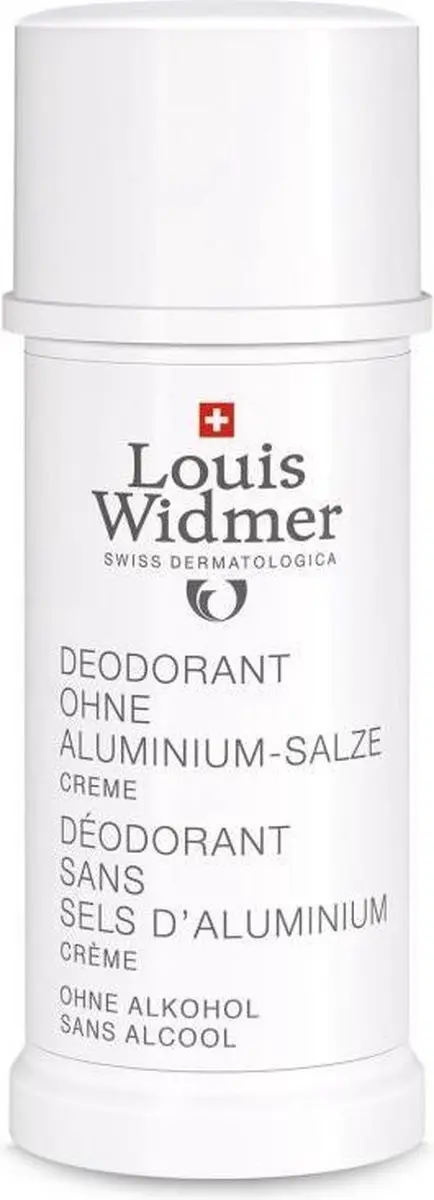Louis Widmer Deo Crème Zonder Aluminium 40ml - 40 Stuks