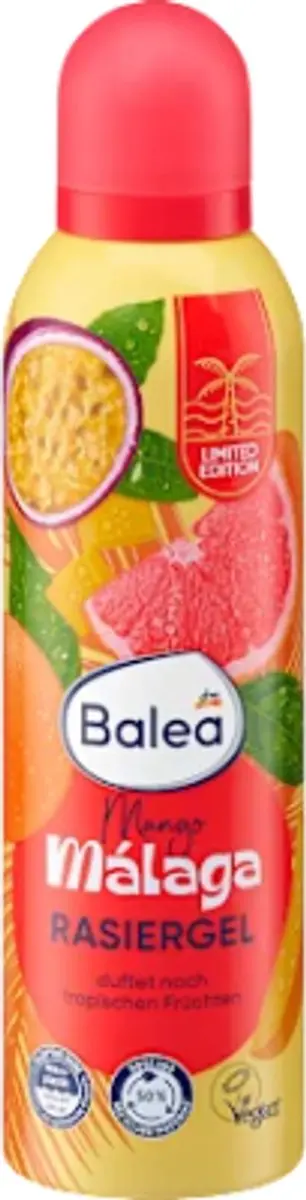 Balea Zomer Scheergel Mango Malaga 200ml