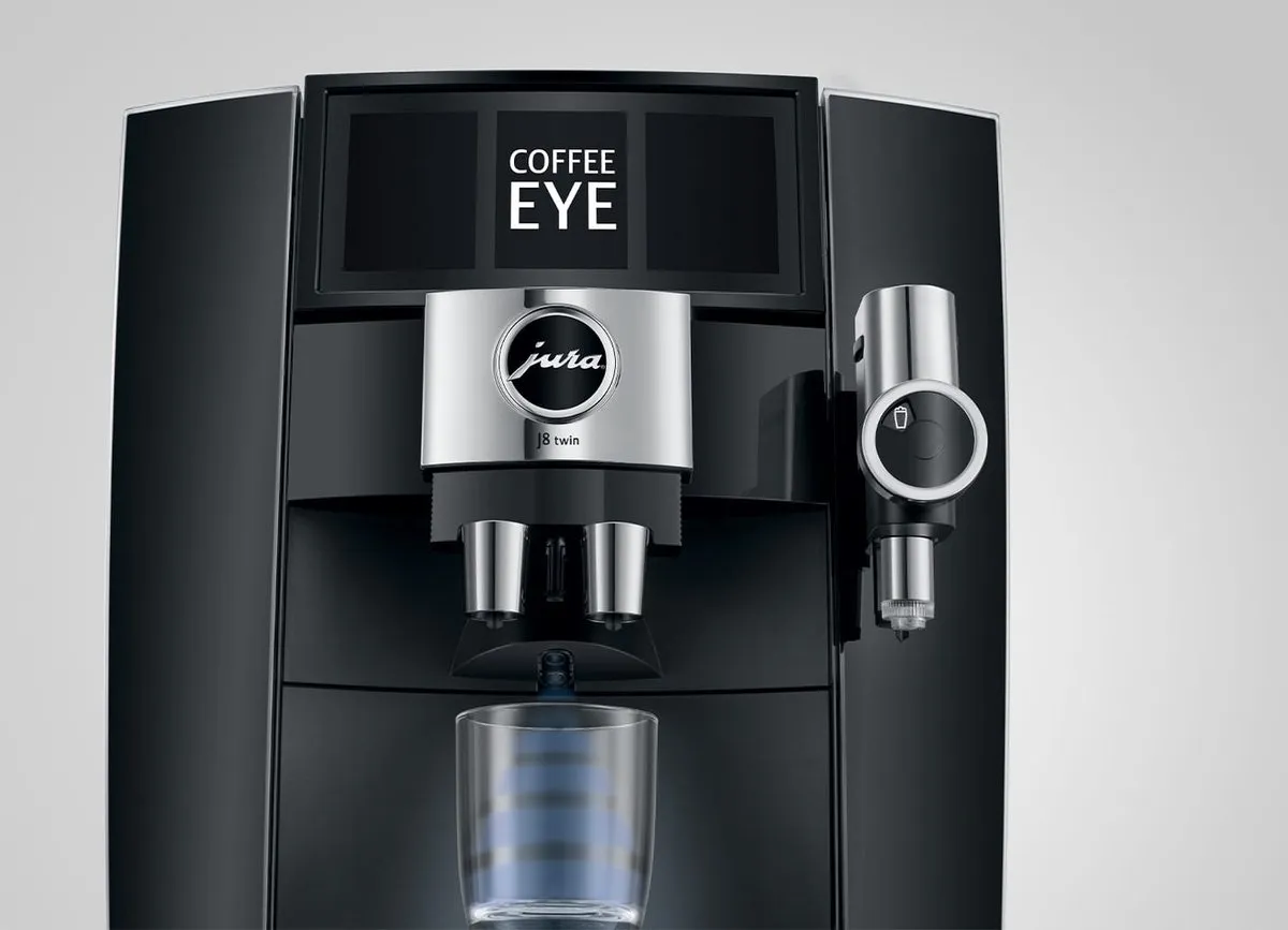 JURA - J8 twin Diamond Black (EA) - Volautomatische espressomachine