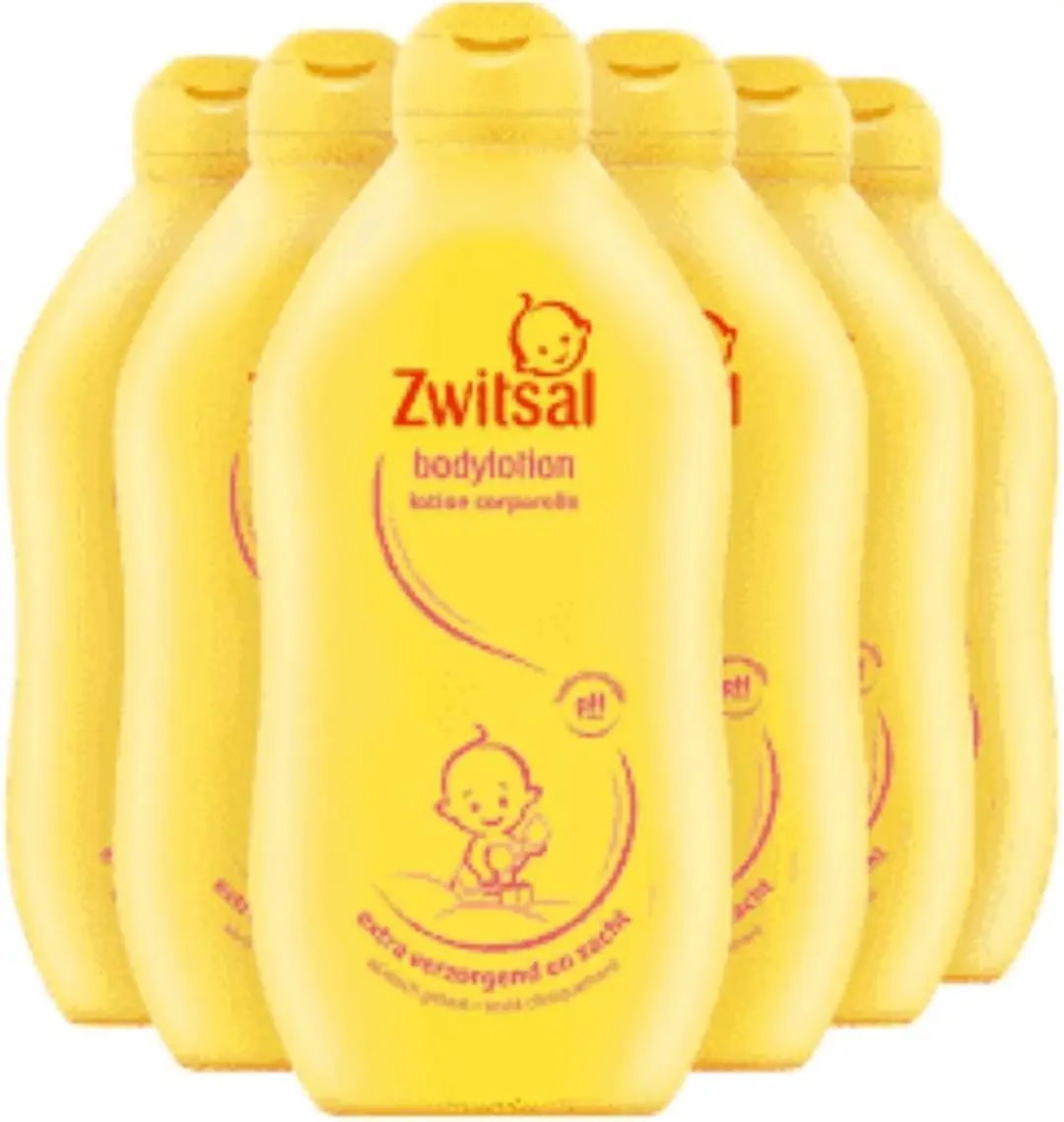 Zwitsal Baby Bodylotion 400ml - 6 Stuks