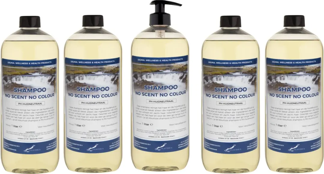 Splashbox Cosmetics Shampoo No Scent No Colour 1L