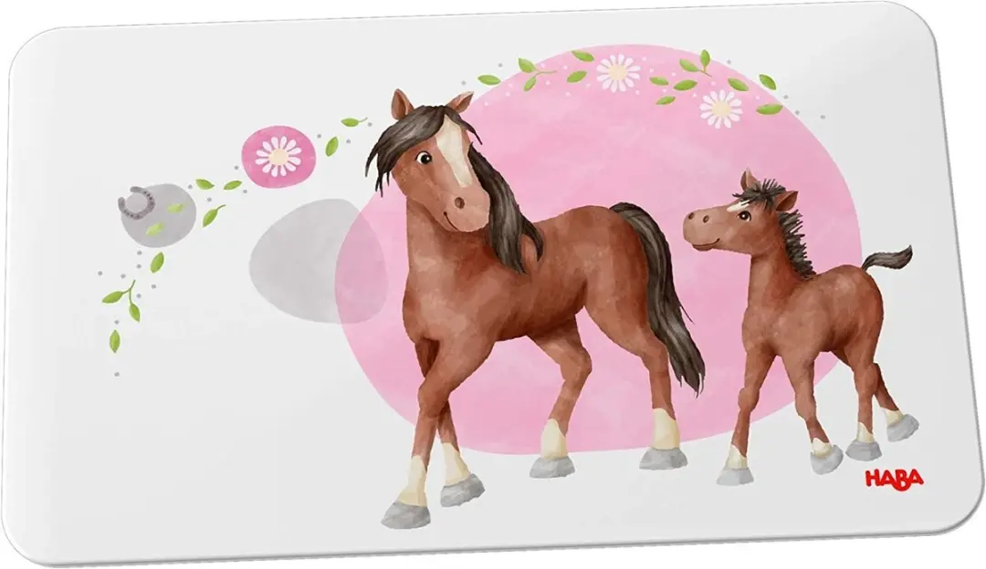 Haba Broodplankje Paarden - 1 Stuk - Wit