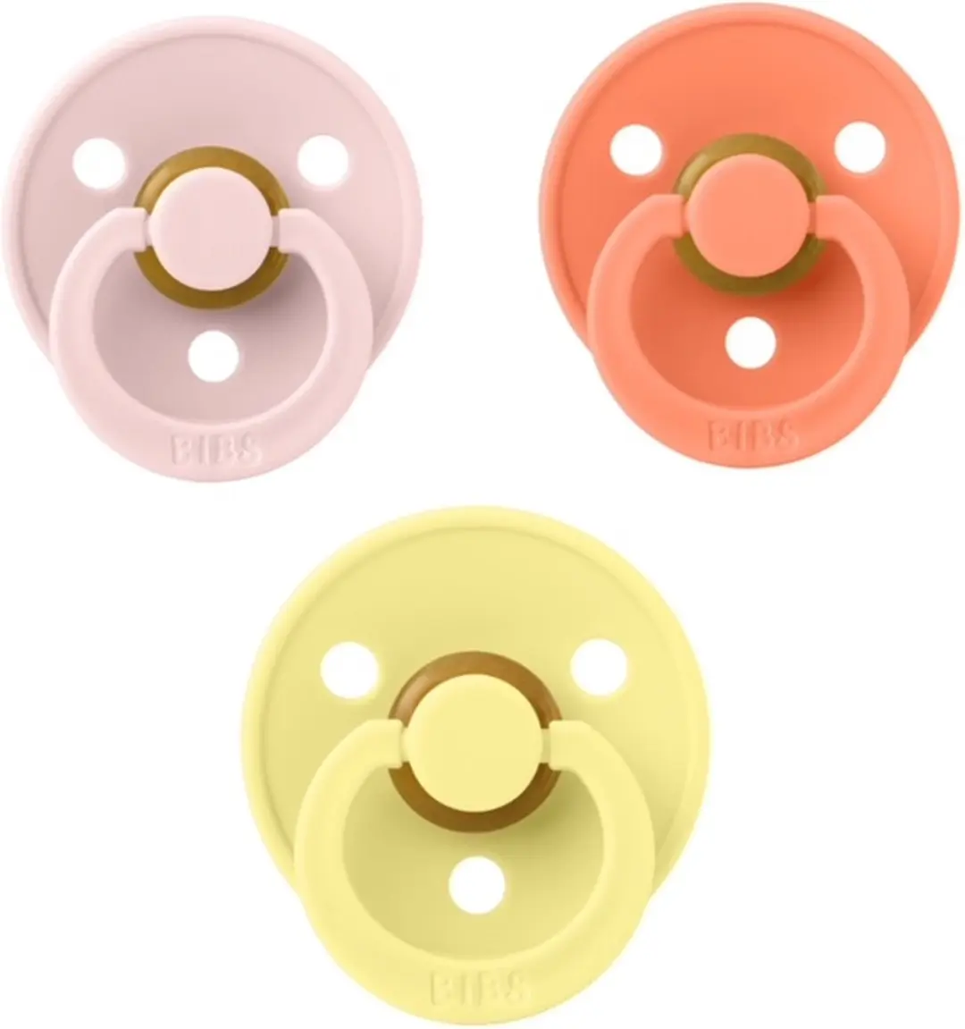 BIBS Fopspeen 0-6 Maanden Set 3 Stuks