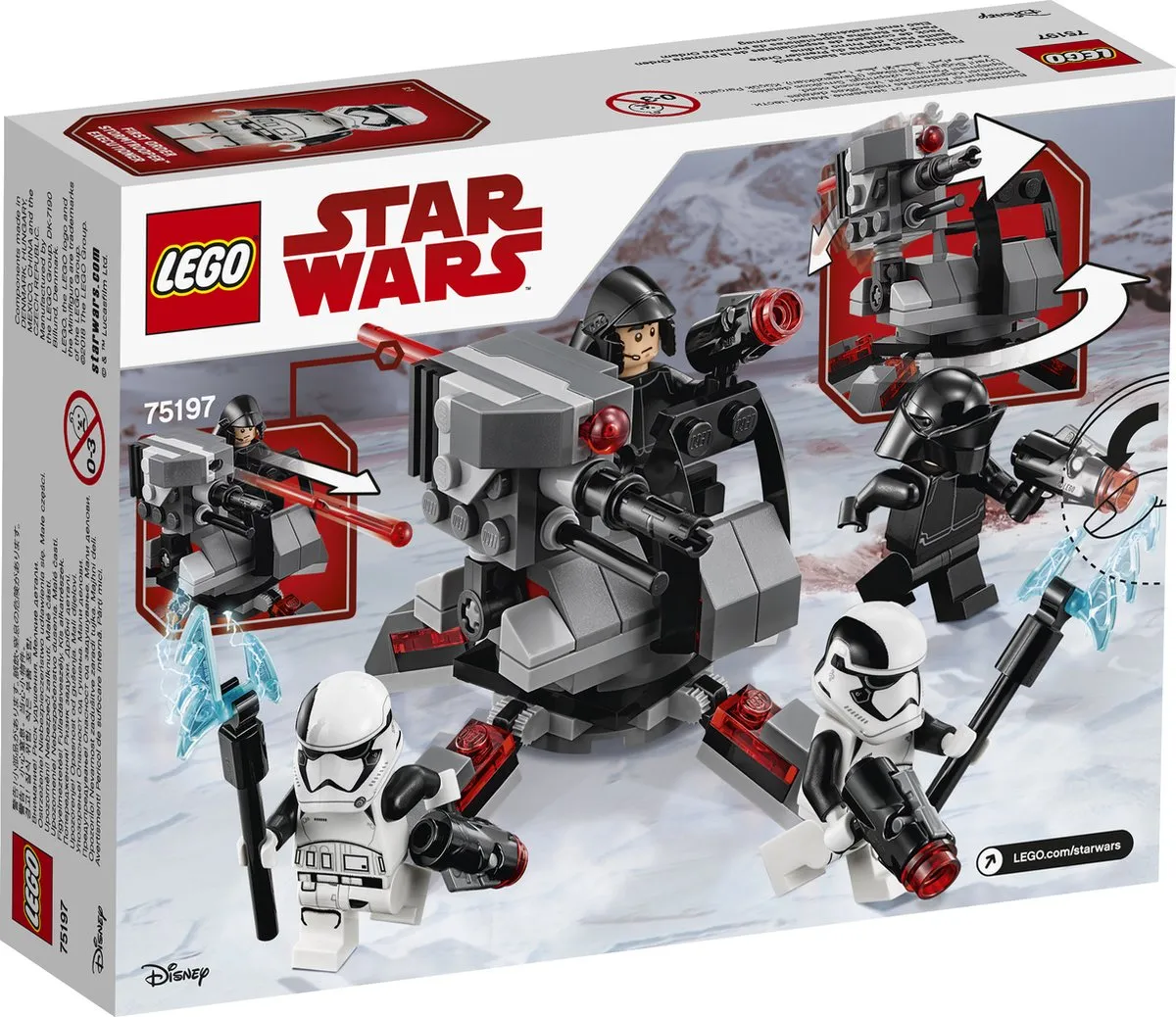 LEGO Star Wars First Order Specialists Battle Pack 75197 - 4 Minifiguren - afbeelding 6 van 6