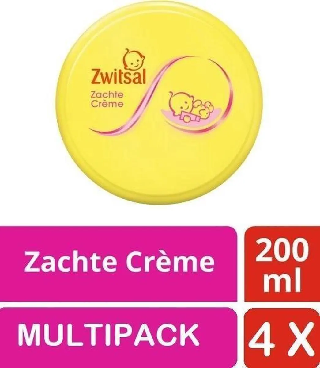 Zwitsal Creme Zacht Pot 200ml
