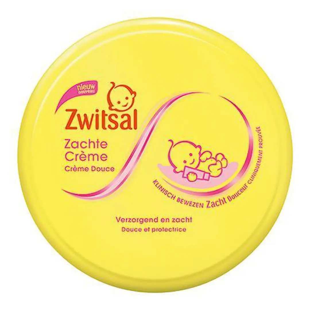 Zwitsal Creme Zacht Pot 200ml - 4 Stuks