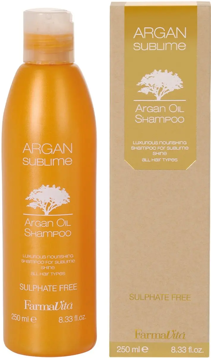 Farmavita Argan Sublime Voedende Shampoo 1030ml - afbeelding 6 van 6