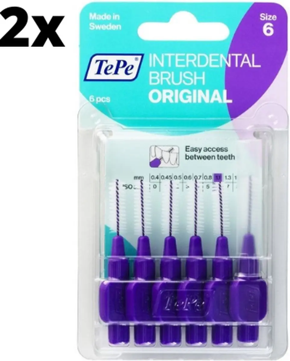 TePe Ragers Paars 1,1mm