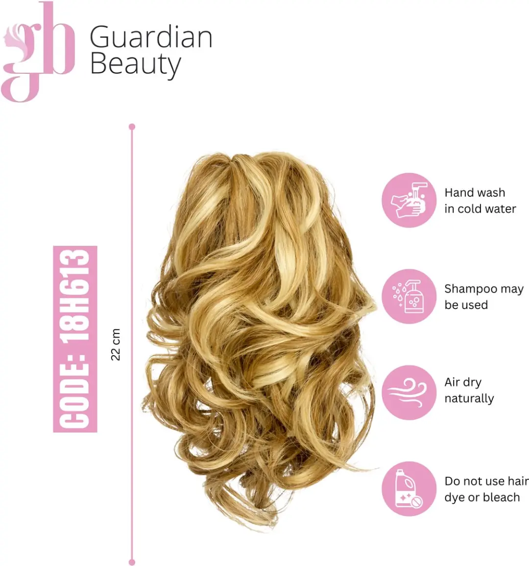 Guardian Beauty Paardenstaart Extensions 22cm - Clip-in - Code 18H613