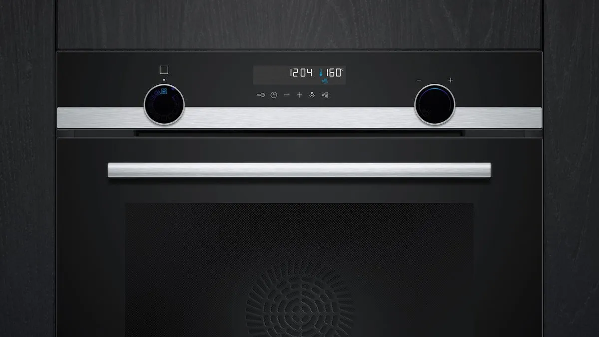 Siemens iQ500 HB578GBS3 Oven 71L - Zelfreinigend - Zwart