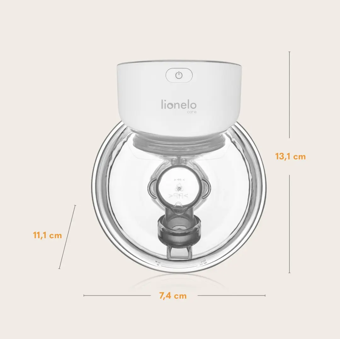 Lionelo Fidi Free Simple Elektrische Borstkolf - 180ml - Wit