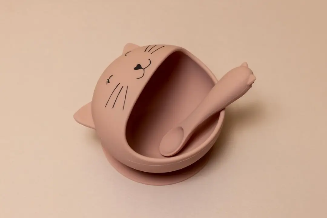 Trixie Mrs. Cat Eerste Baby Maaltijdset - Roze