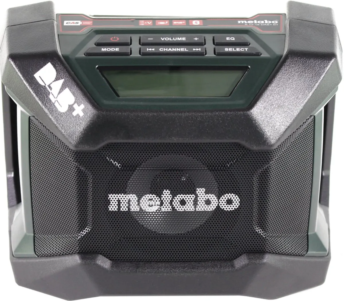 Metabo R 12-18 DAB+ BT Bouwradio - Groen/Zwart