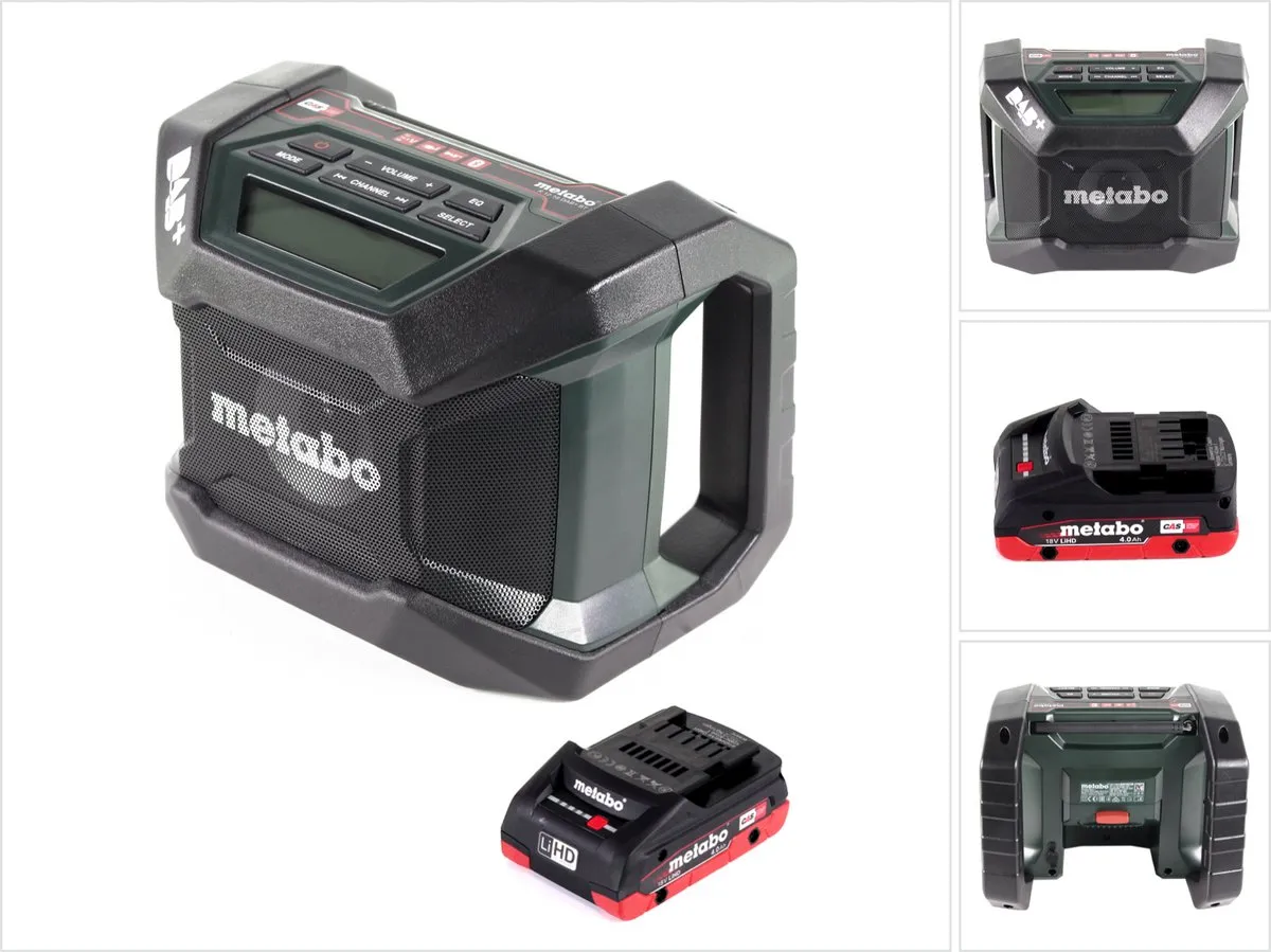 Metabo R 12-18 DAB+ BT Bouwradio