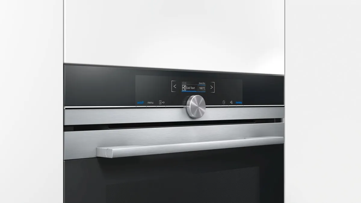 Siemens iQ700 HB655GBS1 Inbouwoven 71L - Inox
