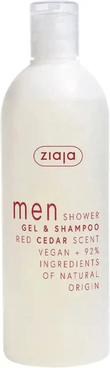 Ziaja Mannen Cederhout 2-in-1 Gel & Shampoo 400ml