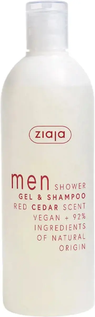 Ziaja Mannen Cederhout 2-in-1 Gel & Shampoo 400ml