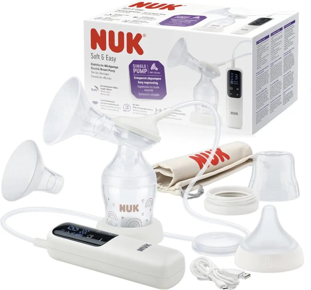 NUK Elektrische Borstpomp Soft & Easy Set