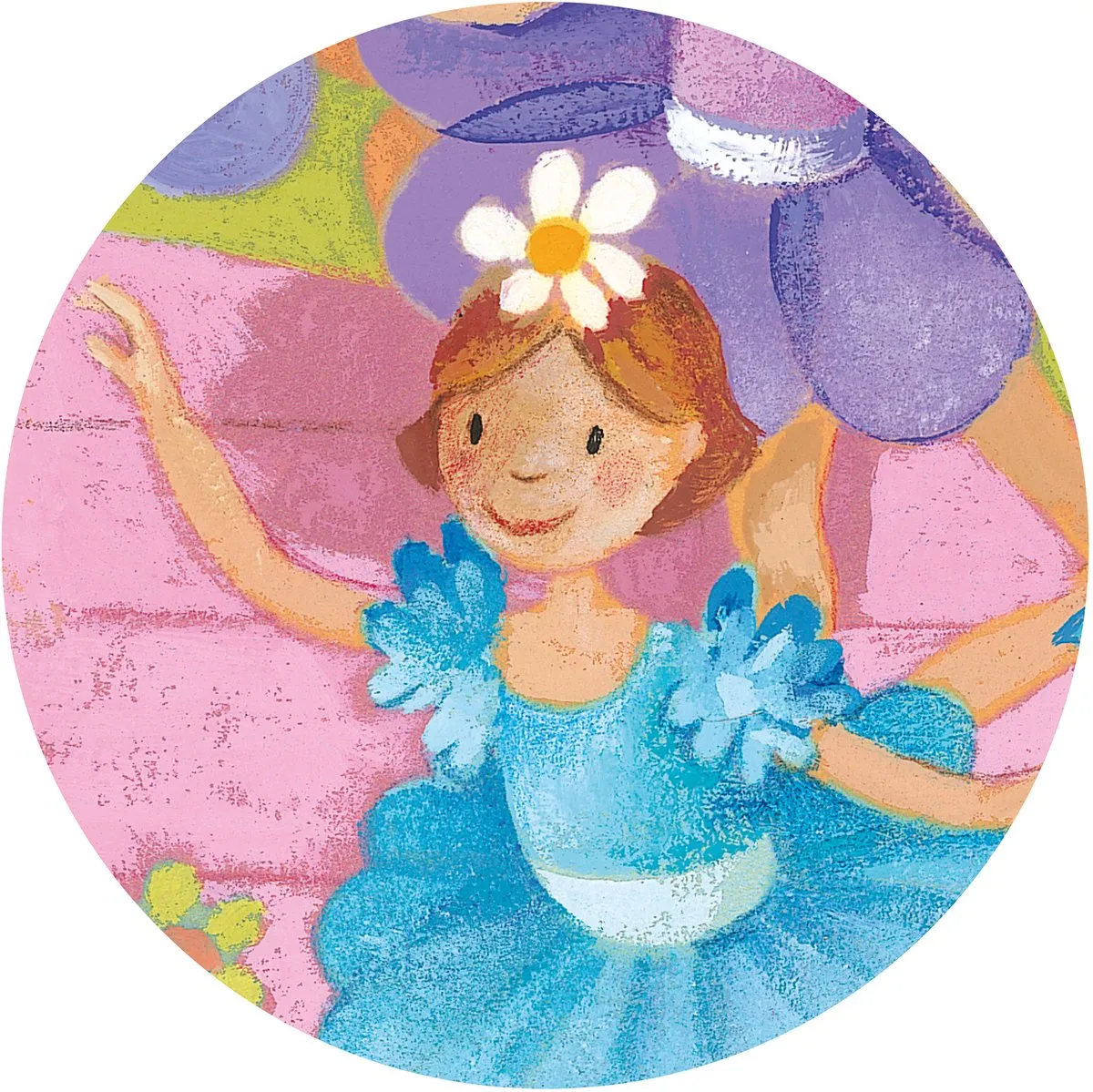 Djeco De Ballerina met de Bloem Puzzel - 36 Stuks