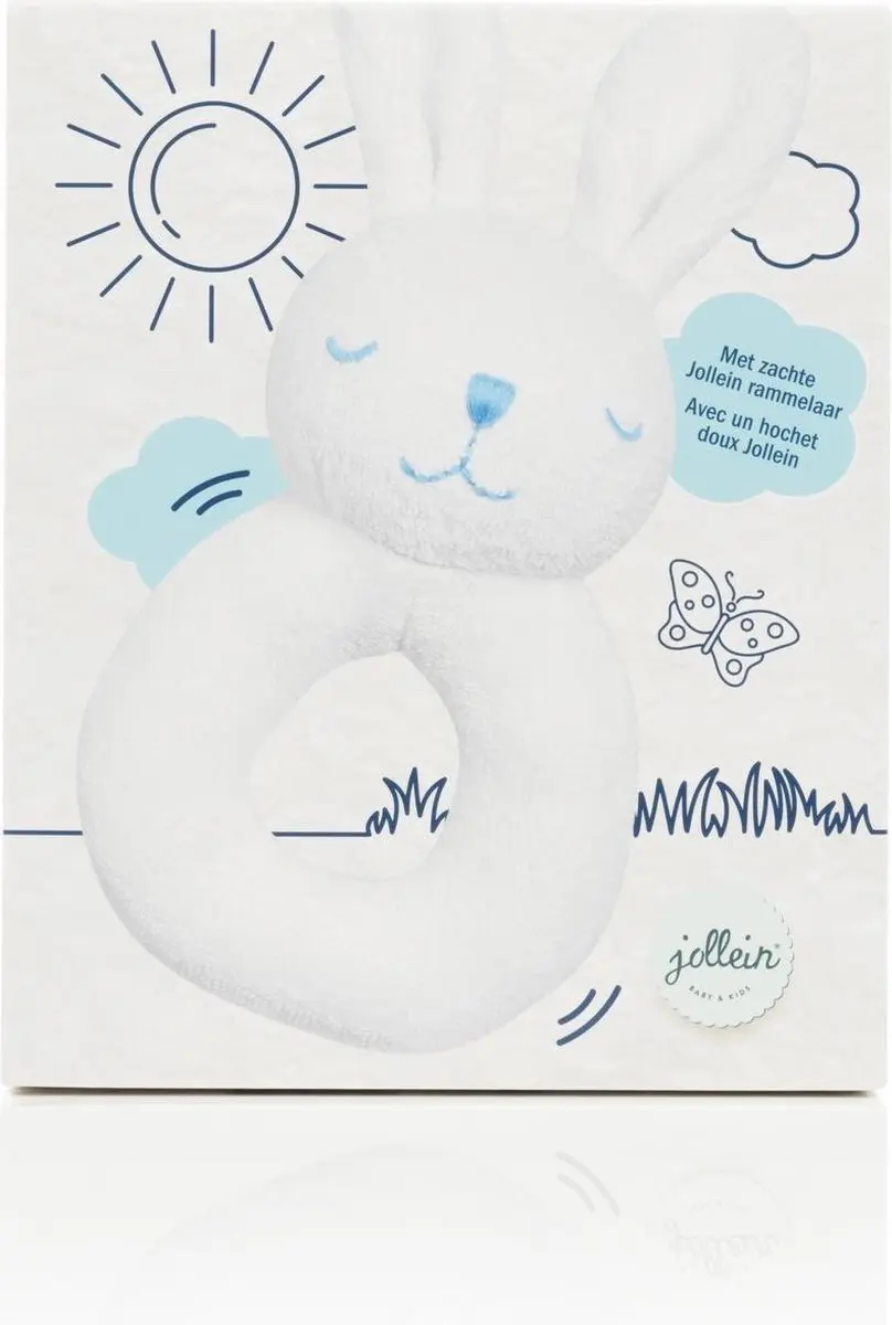 Neutral Cadeaupakket Huidolie Bad- en Wasgel Rammelaar - Multicolor