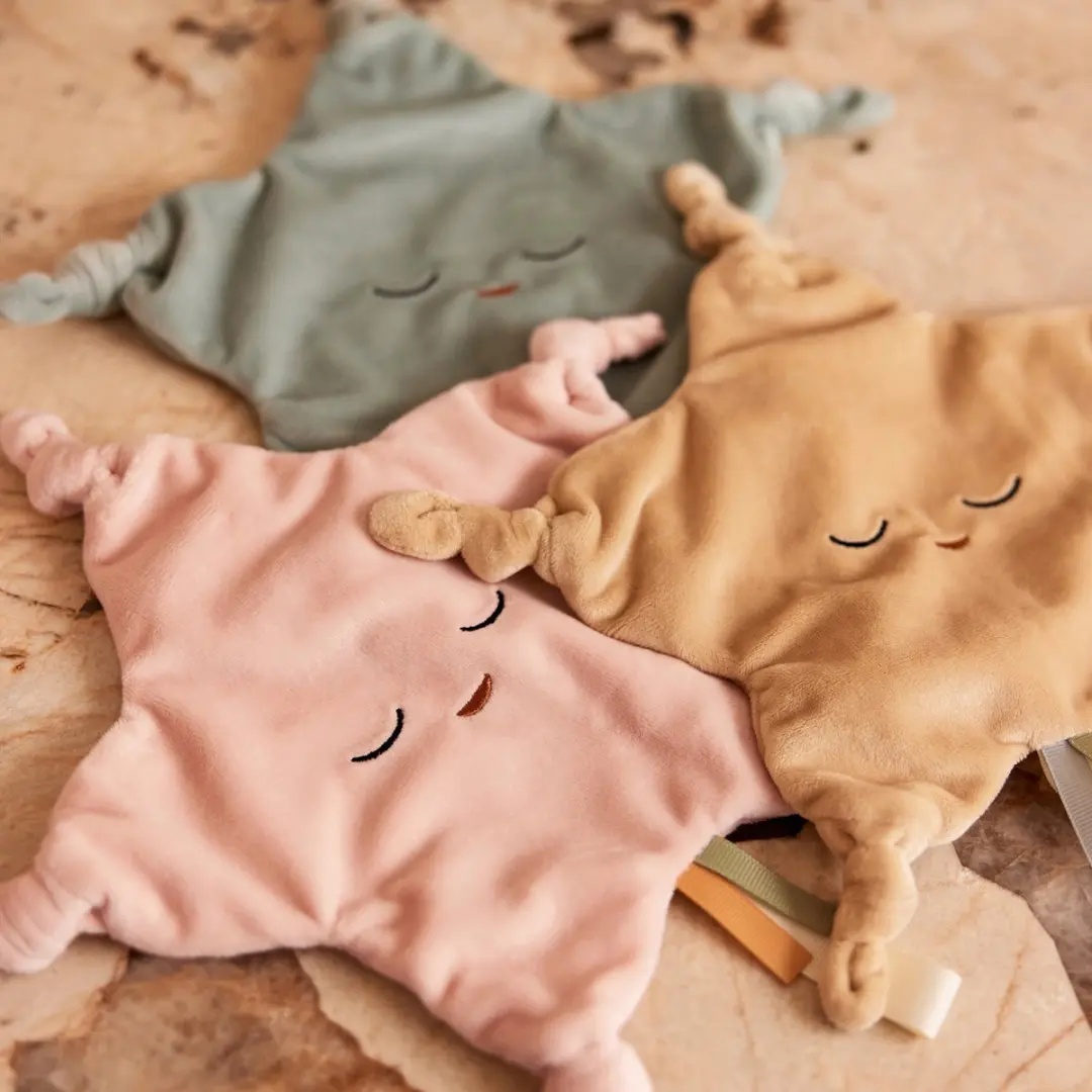 Jollein Speendoekje Little Star Speenknuffel - Wild Rose