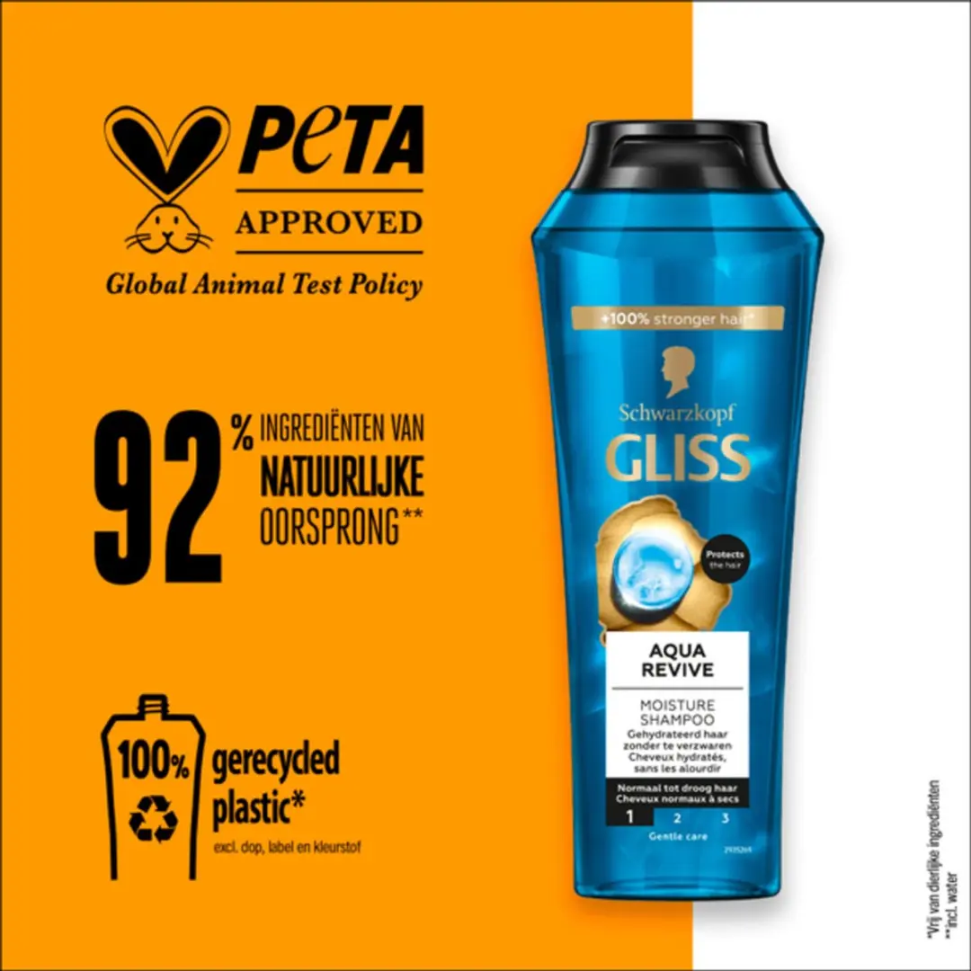 Gliss Aqua Revive Shampoo 250ml