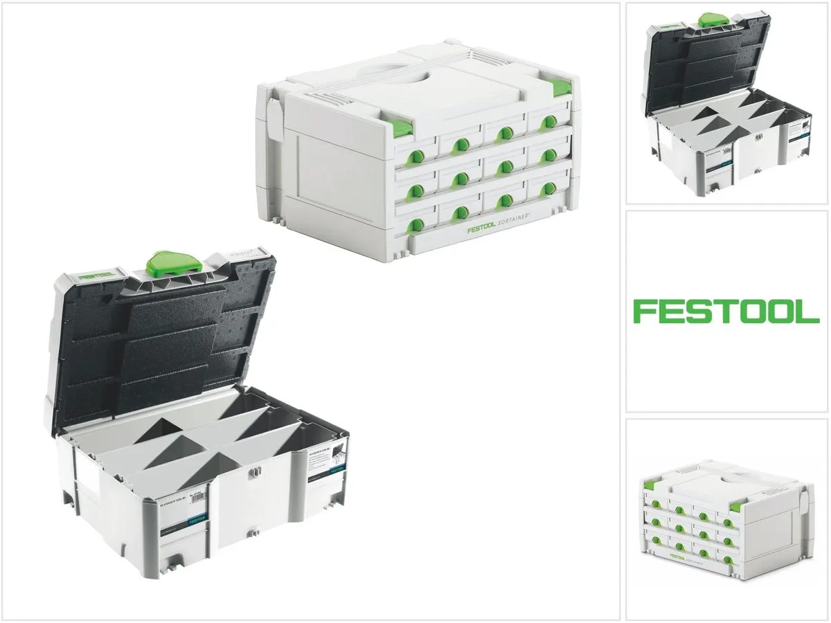 Festool Sortainer SYS 3-SORT/12 Domino Set