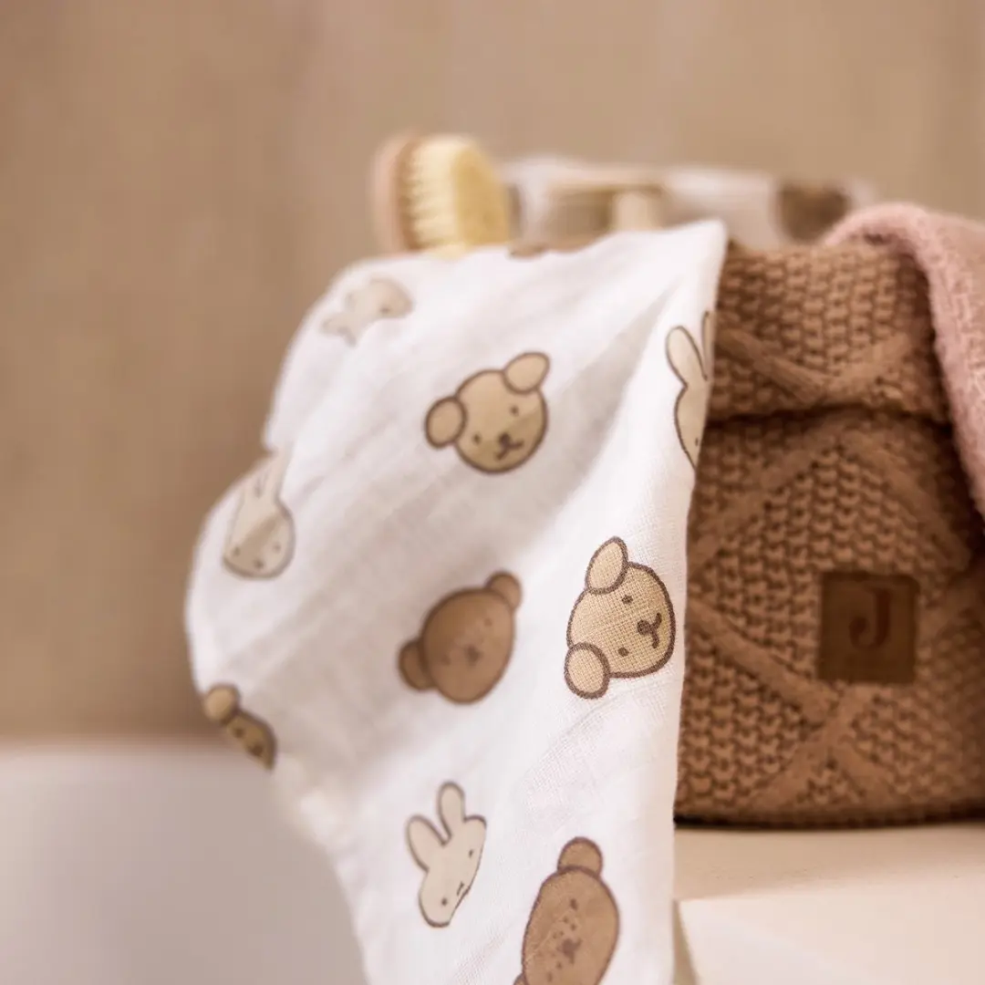 Jollein Hydrofiele Doek Large Miffy and Friends - 2 Stuks