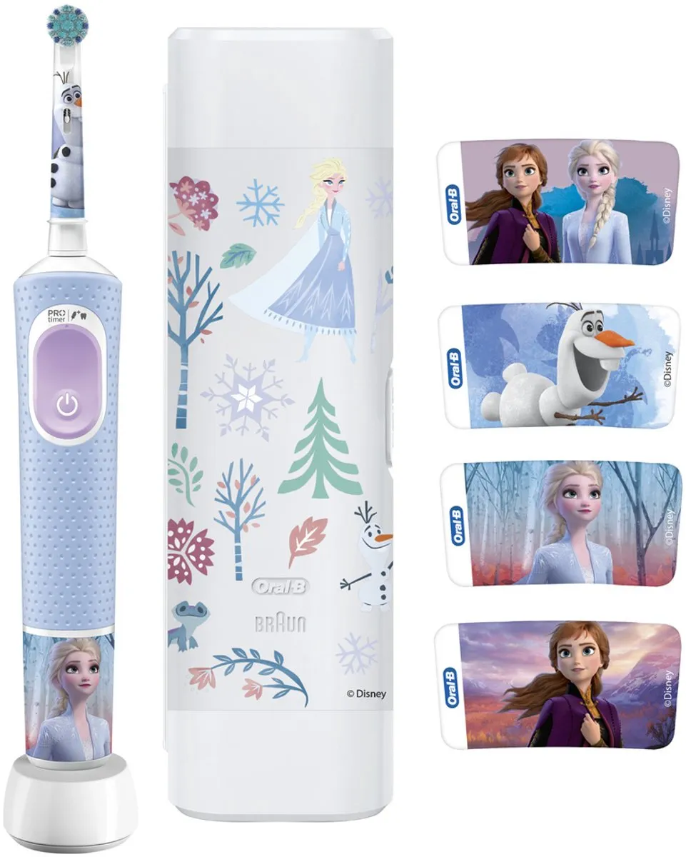 Oral-B Pro Kids Disney Frozen Elektrische Tandenborstel - Blauw