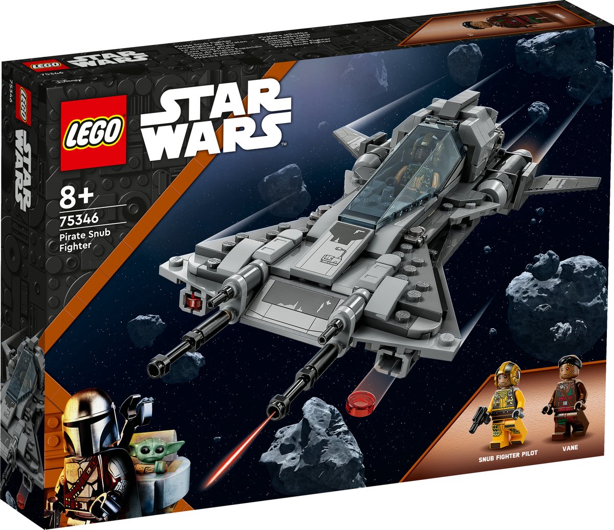 LEGO Star Wars Pirate Snub Fighter Mandalorian Kit - 75346