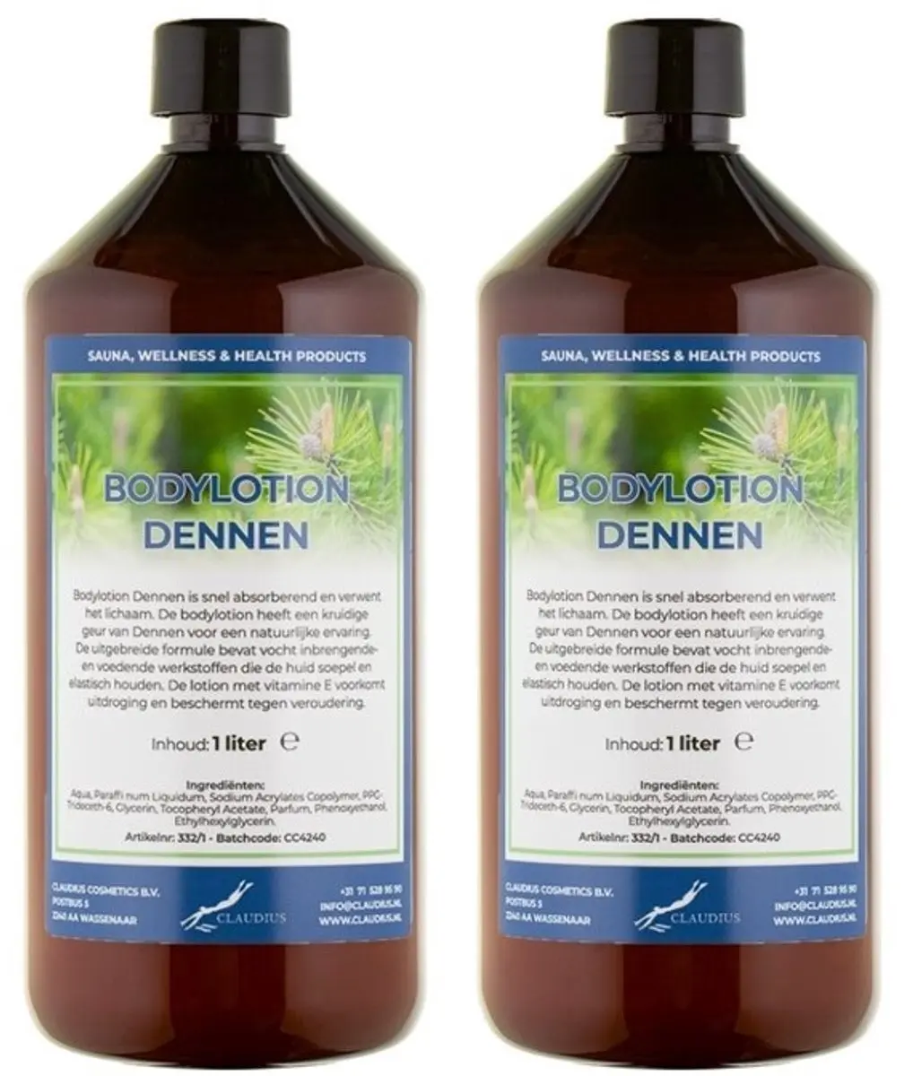 Splashbox Cosmetics Dennen Bodylotion 2 Liter