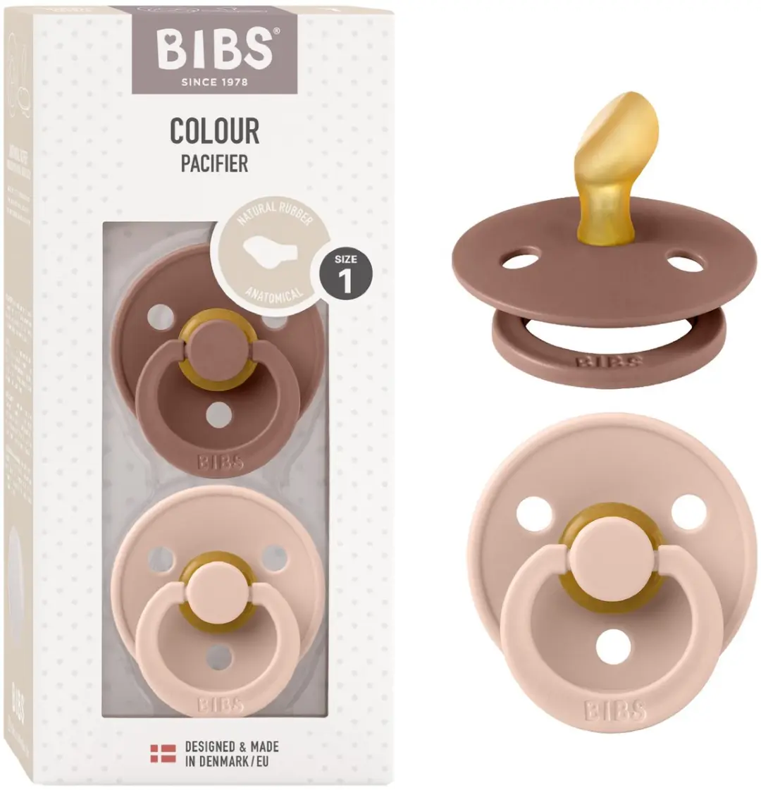 BIBS Colour Anatomische Speen Maat 1
