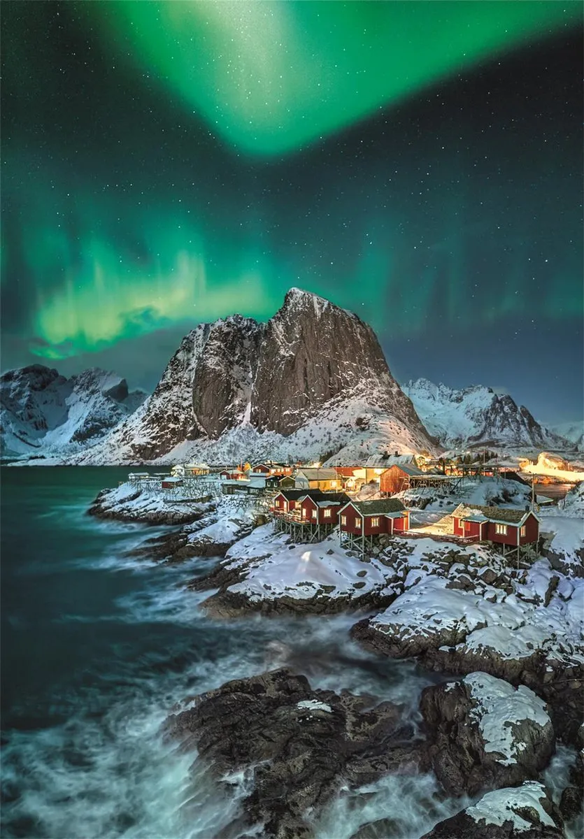 Clementoni - Puzzel - 1000 Stukjes - Lofoten Eilanden - Puzzel Voor Volwassenen - High Quality Collection