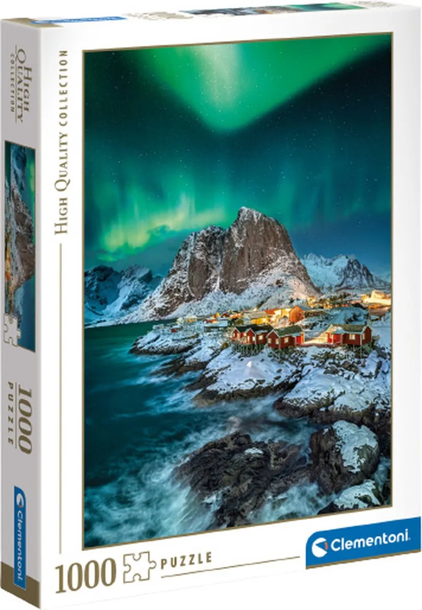 Clementoni - Puzzel - 1000 Stukjes - Lofoten Eilanden - Puzzel Voor Volwassenen - High Quality Collection