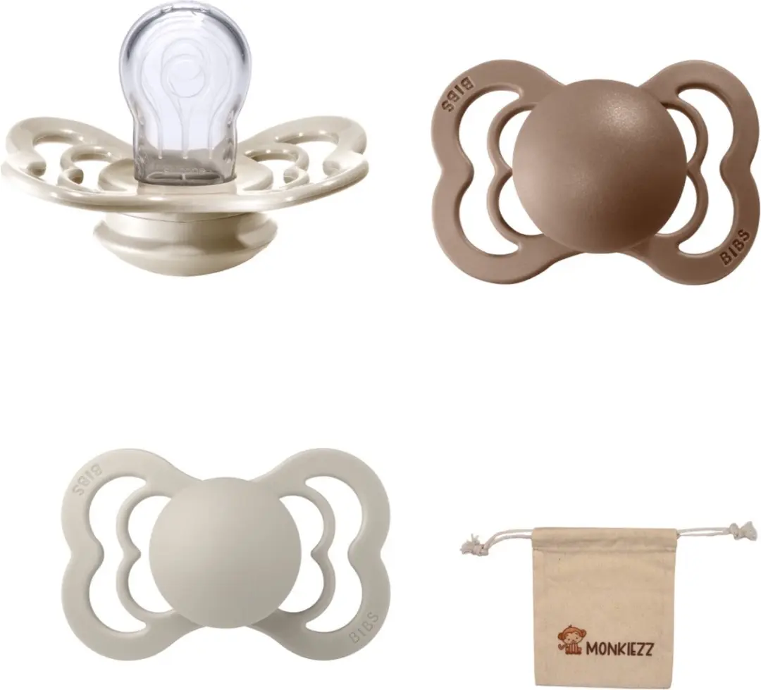 BIBS Supreme Fopspenen Maat 1 0-6m