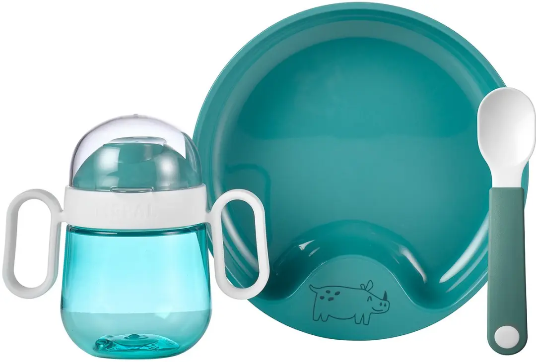 Mepal Mio Babyservies 6-delig - Deep turquoise
