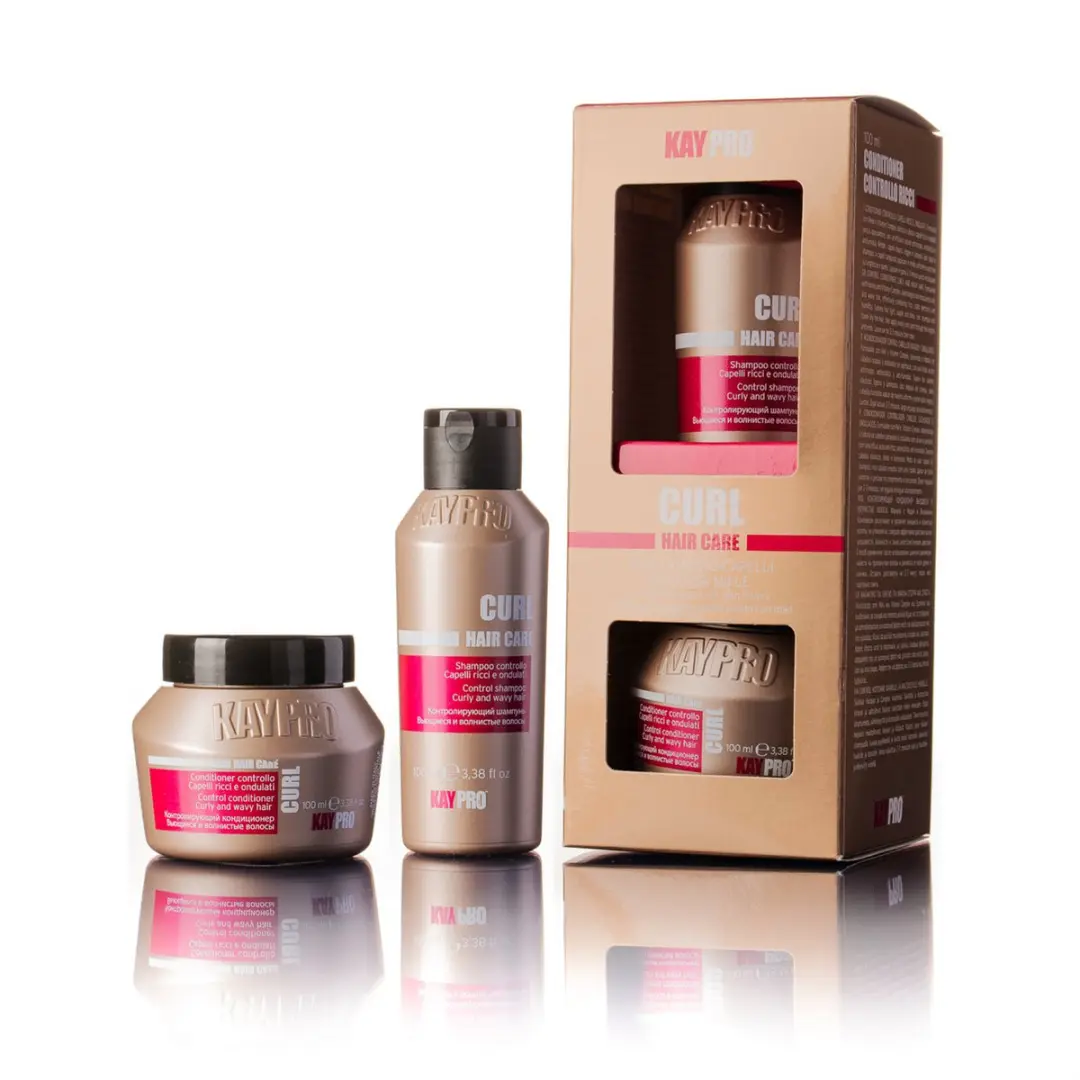 KayPro Travel Size Curl Shampoo & Conditioner 100ml