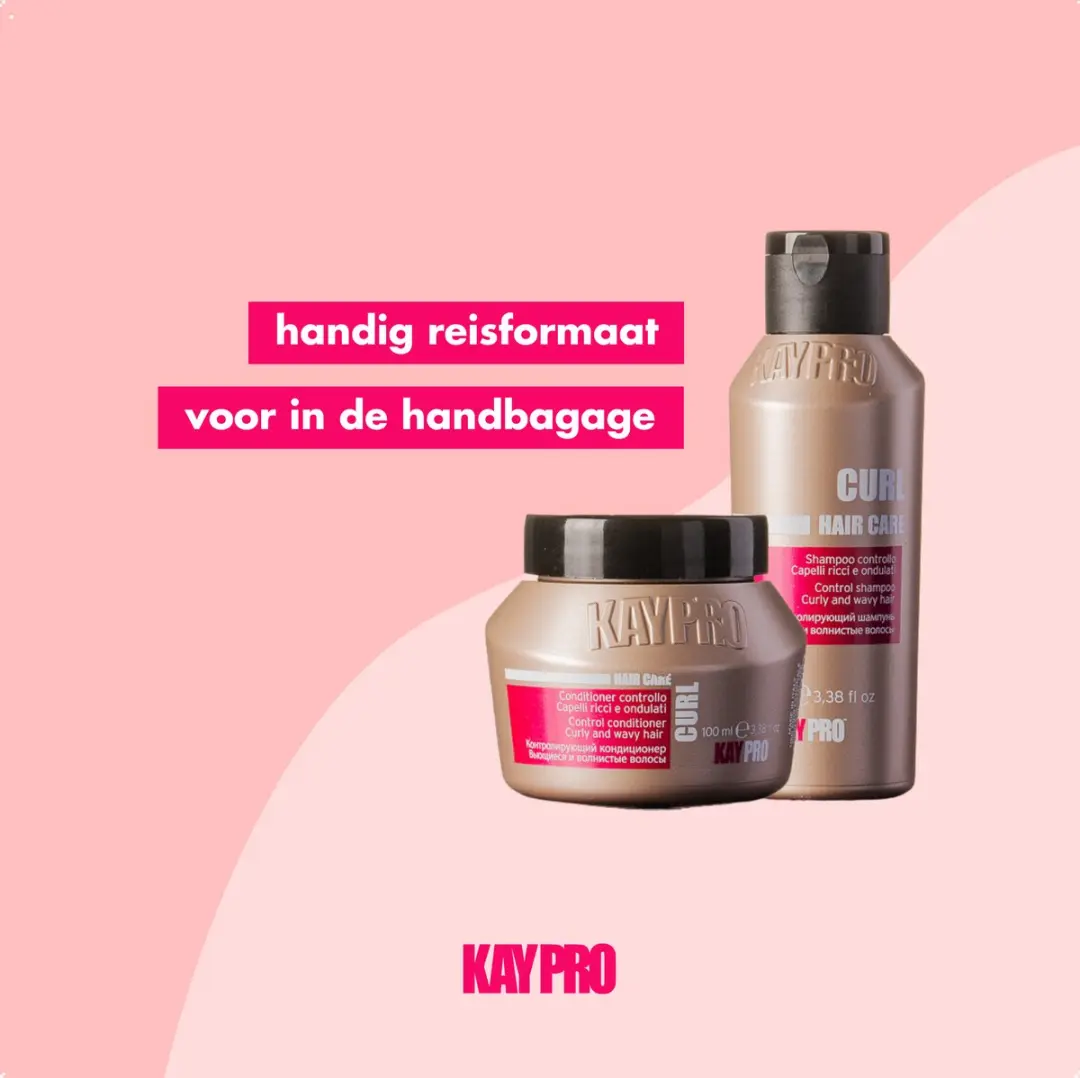 KayPro Travel Size Curl Shampoo & Conditioner 100ml - 2 Stuks