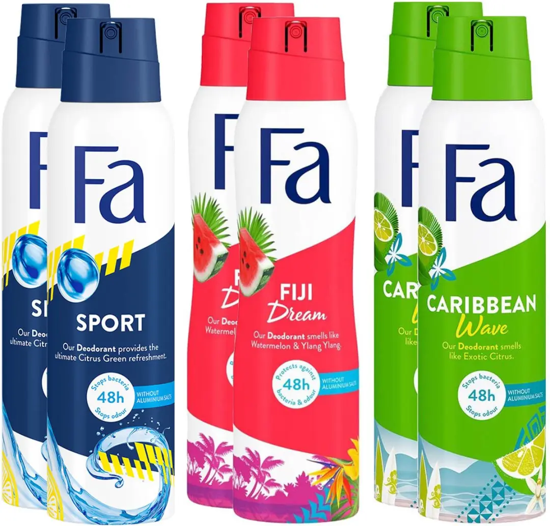 Fa Deodorant Mix Pakket
