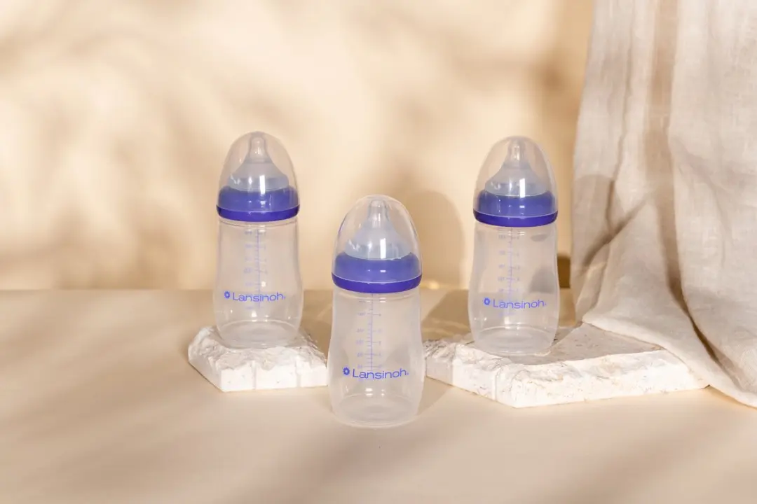 Lansinoh Natural Wave Fles 240ml - 2 Stuks
