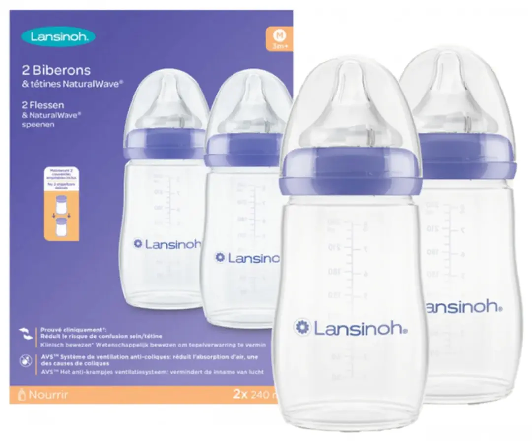 Lansinoh Natural Wave Fles 240ml