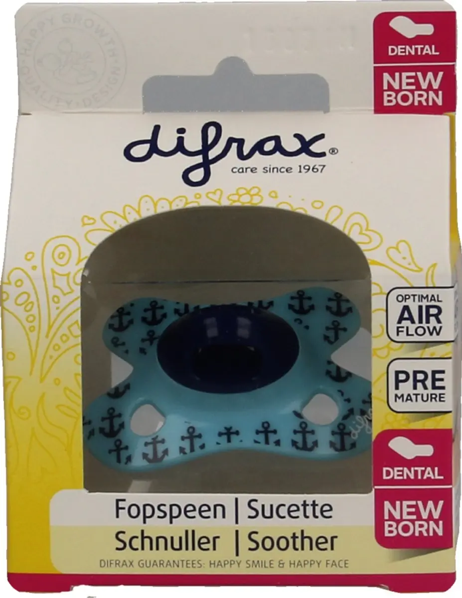 Difrax Fopspeen Mini Dental Newborn