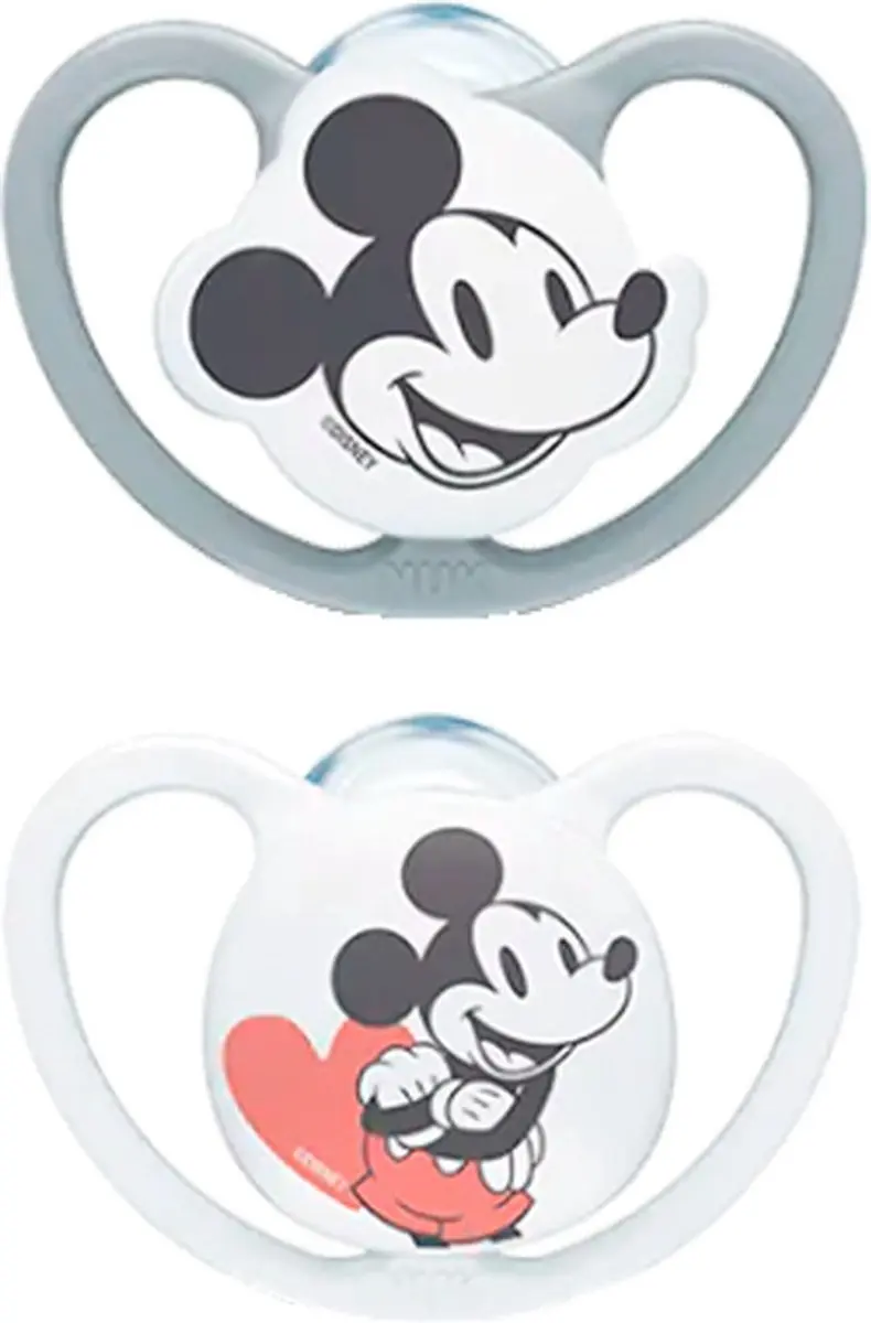 NUK Space Disney Baby Fopspenen 2 Stuks - 18-36 Maanden