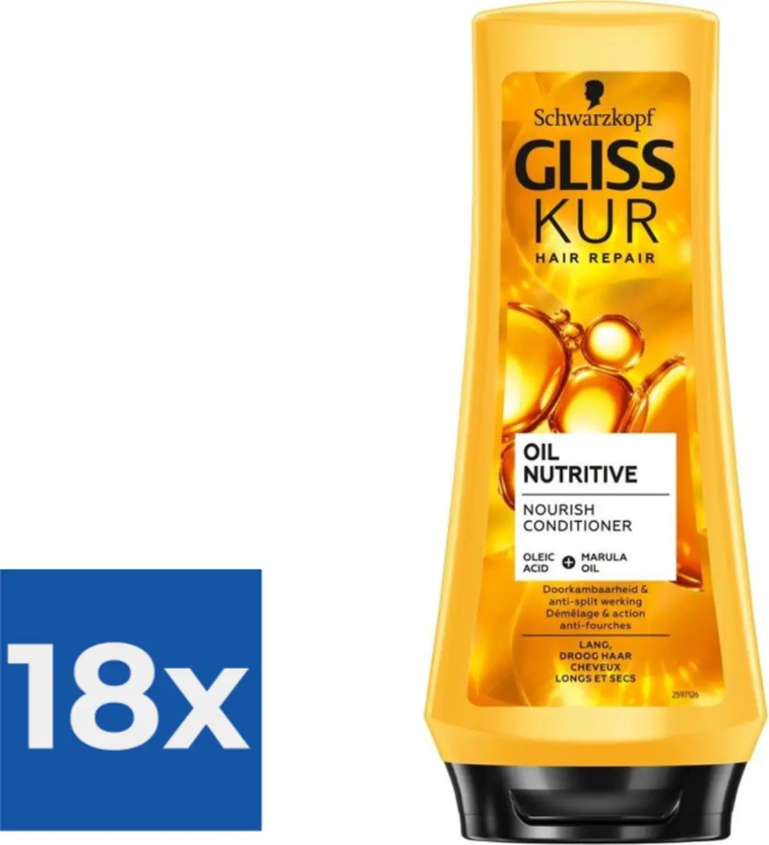 Gliss Kur Conditioner Oil Nutritive 200ml