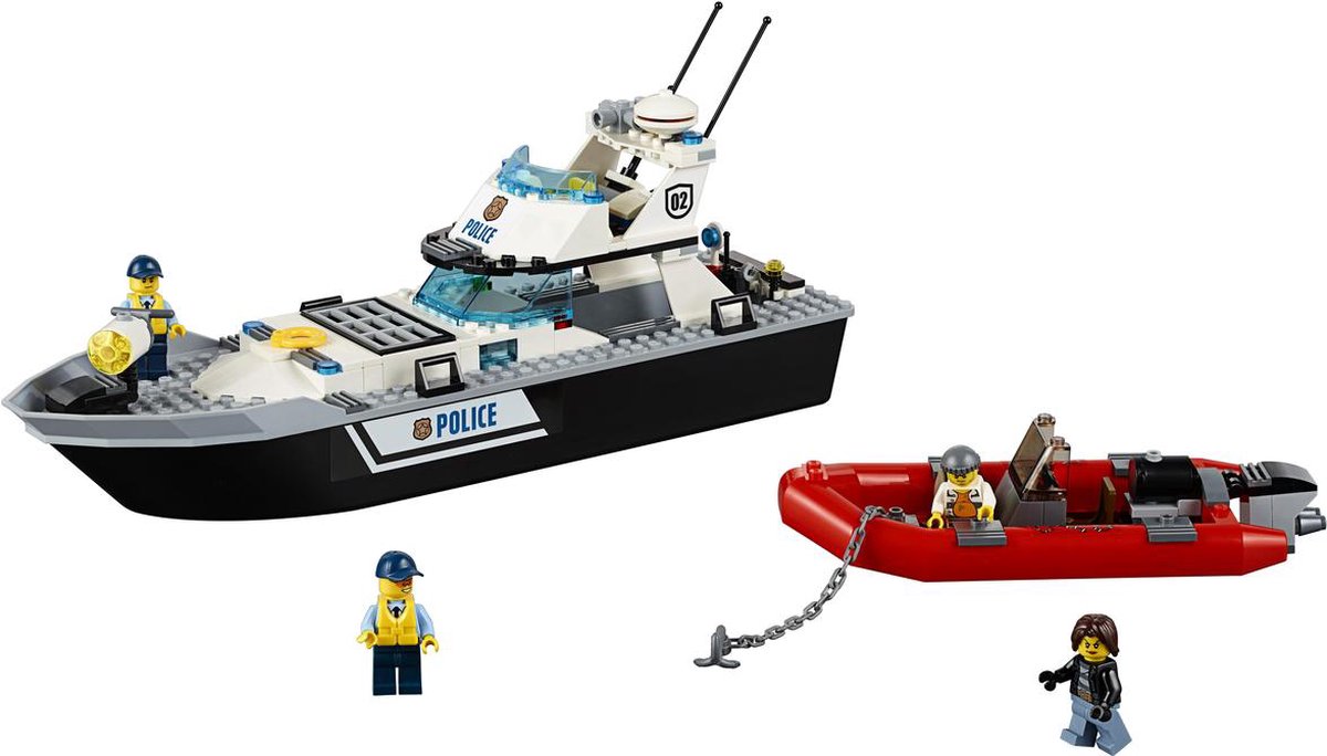 LEGO City Politie Patrouilleboot - 60129
