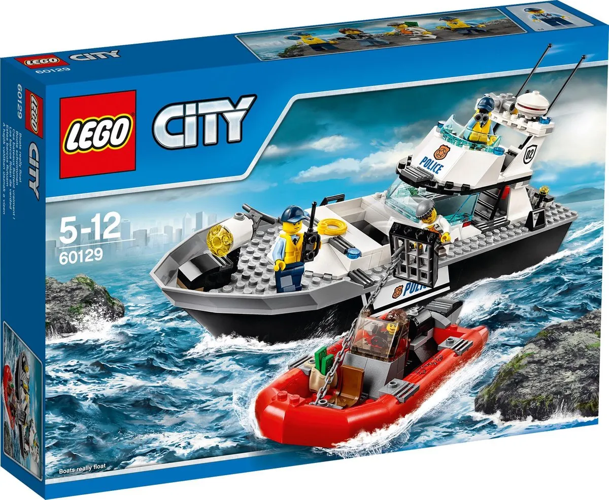 LEGO City Politie Patrouilleboot 60129