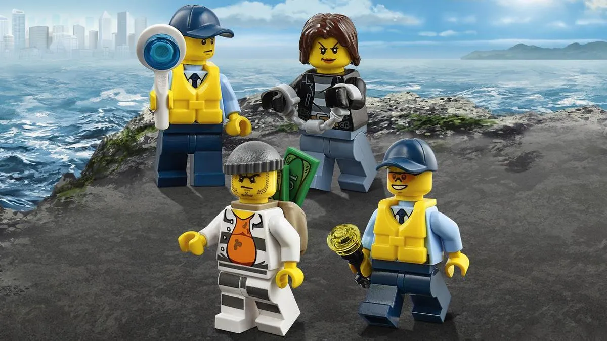 LEGO City Politie Patrouilleboot 60129 - 200 Stukken