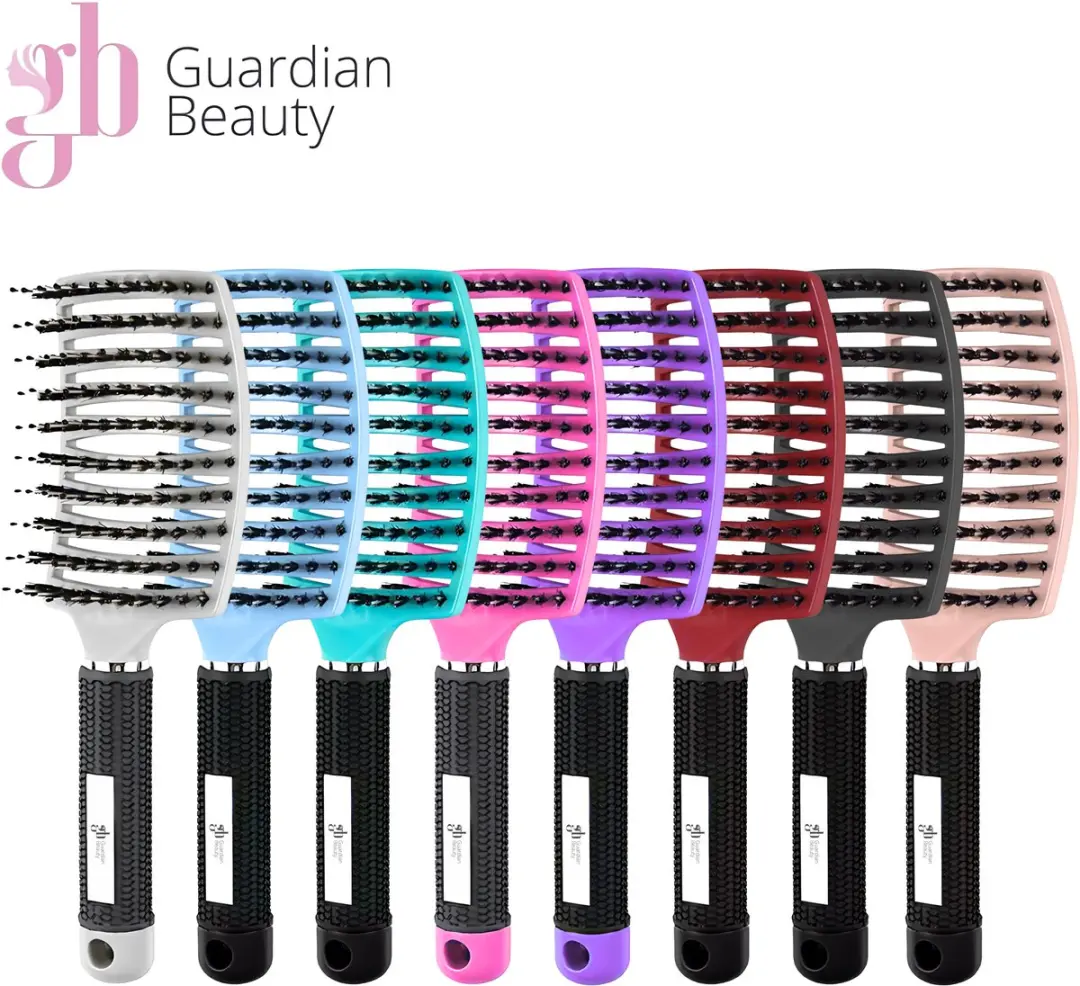 Guardian Beauty Anti Klit Haarborstel Roze - 2 Stuks